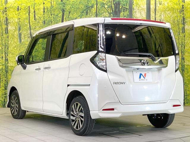 ルーミー カスタムG 禁煙車 両側電動ドア バックカメラ 衝突被害軽減システム レーダークルーズ コーナーセンサー スマートキー LEDヘッド 車線逸脱警報 オートライト オートエアコン 純正14インチアルミ(23枚目)