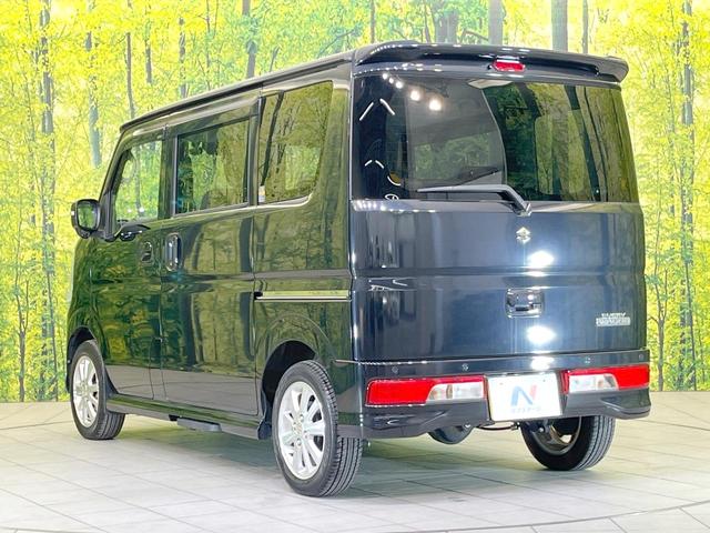 エブリイワゴン PZターボスペシャル 禁煙車 両側電動ドア SDナビ バックカメラ 衝突被害軽減システム ドラレコ スマートキー HIDヘッド ETC オートライト オートエアコン 純正14インチアルミ Bluetooth CD(64枚目)