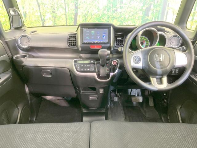 N-BOX G SSパッケージ 禁煙車 両側電動ドア SDナビ バックカメラ 衝突被害軽減システム スマートキー オートエアコン 純正14インチアルミ Bluetooth CD DVD再生 地デジ(2枚目)