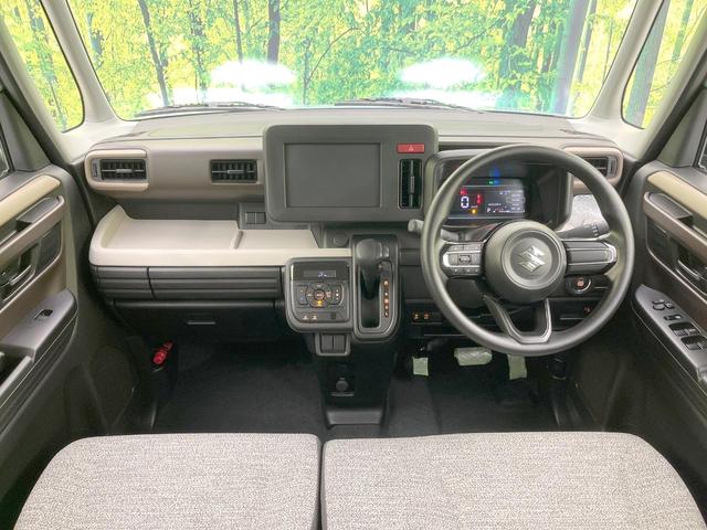 スペーシア ハイブリッドG 届出済未使用車 衝突被害軽減システム コーナーセンサー スマートキー 車線逸脱防止 LEDヘッド オートライト オートエアコン アイドリングストップ 横滑り防止 ヘッドライトレベライザー(2枚目)