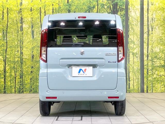 スペーシア ハイブリッドG 届出済未使用車 衝突被害軽減システム コーナーセンサー スマートキー 車線逸脱防止 LEDヘッド オートライト オートエアコン アイドリングストップ 横滑り防止 ヘッドライトレベライザー(15枚目)