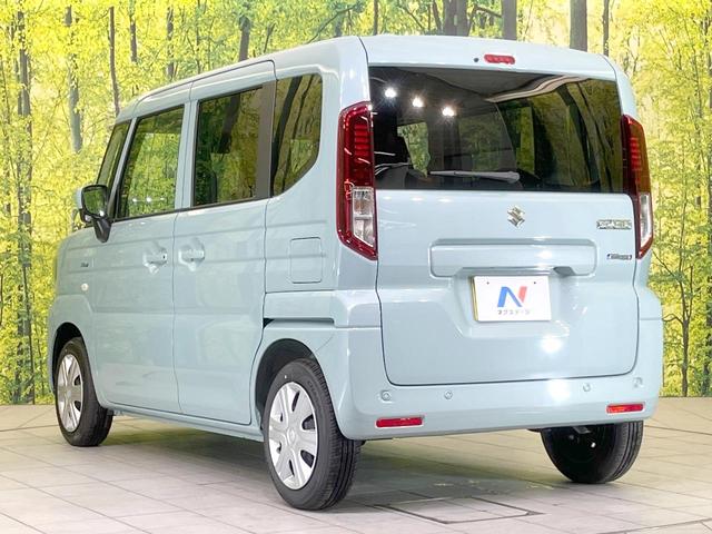 スペーシア ハイブリッドG 届出済未使用車 衝突被害軽減システム コーナーセンサー スマートキー 車線逸脱防止 LEDヘッド オートライト オートエアコン アイドリングストップ 横滑り防止 ヘッドライトレベライザー(22枚目)
