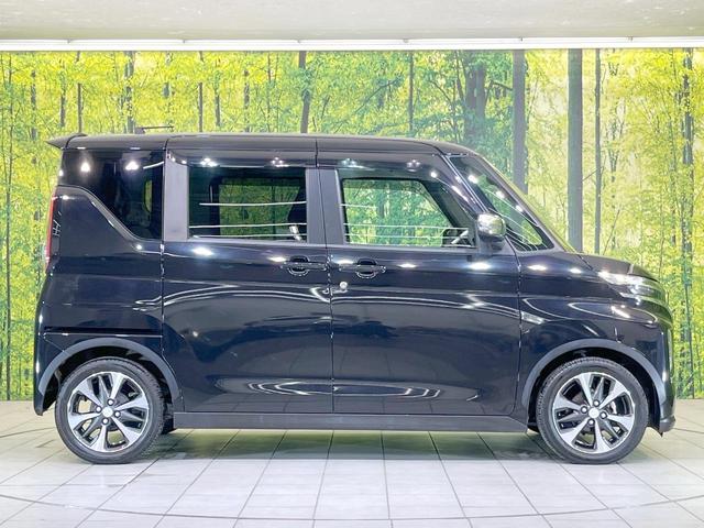 eKクロススペース G 禁煙車 電動スライドドア 純正9型ナビ バックカメラ 衝突被害軽減システム スマートキー LEDヘッド オートライト デュアルエアコン 純正14インチアルミ Bluetooth CD DVD再生(24枚目)