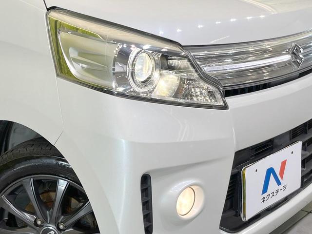 スペーシアカスタム GS 禁煙車 SDナビ スマートキー HIDヘッド オートライト オートエアコン CD 地デジ アイドリングストップ(11枚目)