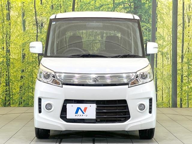 スペーシアカスタム GS 禁煙車 SDナビ スマートキー HIDヘッド オートライト オートエアコン CD 地デジ アイドリングストップ(13枚目)