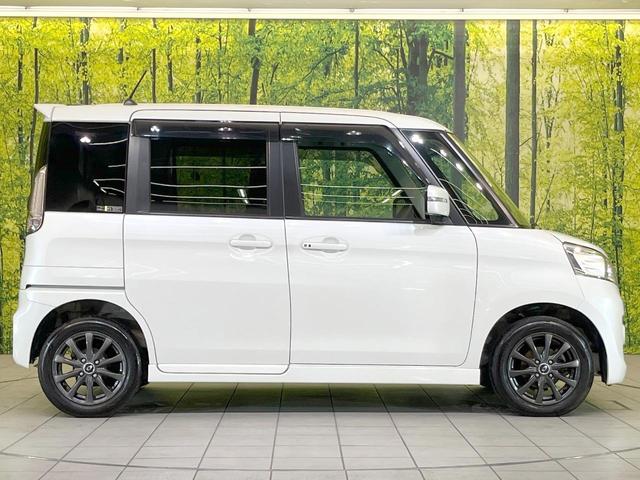 スペーシアカスタム GS 禁煙車 SDナビ スマートキー HIDヘッド オートライト オートエアコン CD 地デジ アイドリングストップ(20枚目)