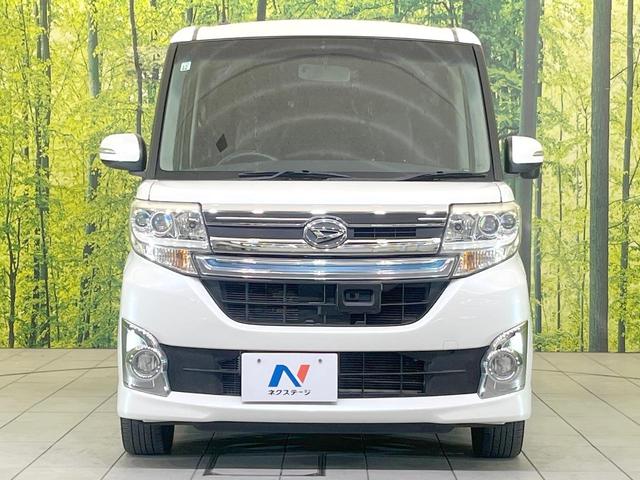 タント カスタムRS トップエディションSAII 禁煙車 ターボ 両側電動ドア 純正SDナビ バックカメラ 衝突被害軽減システム ハーフレザーシート スマートキー LEDヘッド ETC オートライト オートエアコン 純正15インチアルミ(14枚目)