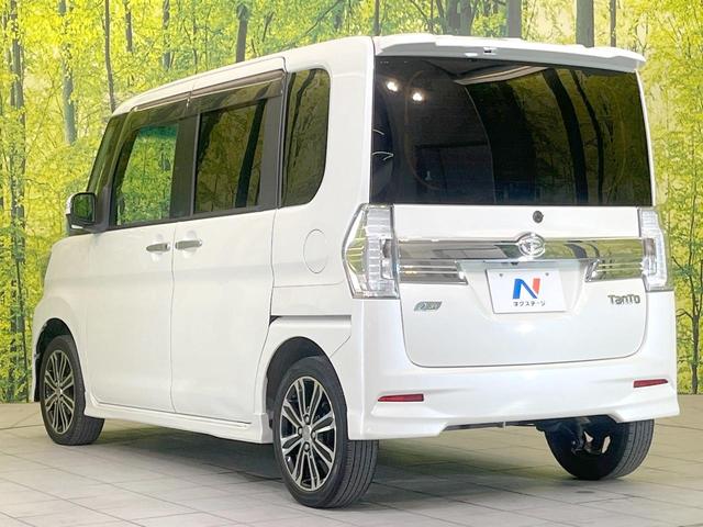 タント カスタムRS トップエディションSAII 禁煙車 ターボ 両側電動ドア 純正SDナビ バックカメラ 衝突被害軽減システム ハーフレザーシート スマートキー LEDヘッド ETC オートライト オートエアコン 純正15インチアルミ(17枚目)