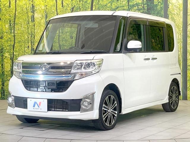 タント カスタムRS トップエディションSAII 禁煙車 ターボ 両側電動ドア 純正SDナビ バックカメラ 衝突被害軽減システム ハーフレザーシート スマートキー LEDヘッド ETC オートライト オートエアコン 純正15インチアルミ(22枚目)