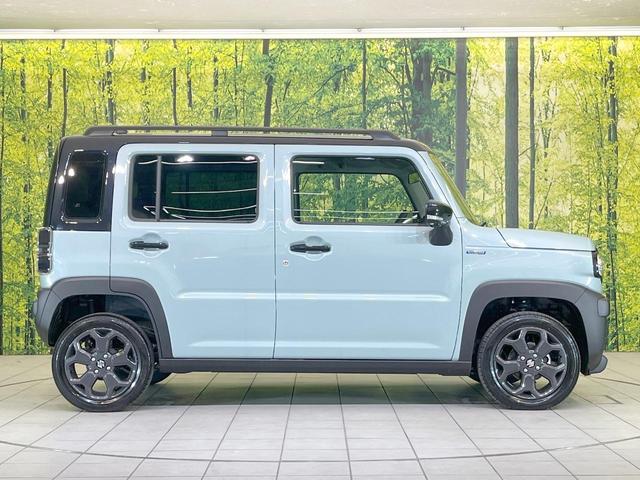 ハスラー タフワイルド 全周囲カメラ 純正ディスプレイオーディオ 衝突被害軽減システム レーダークルーズ 禁煙車 コーナーセンサー スマートキー LEDヘッド 車線逸脱警報 オートライト オートエアコン 純正15インチアルミ(24枚目)