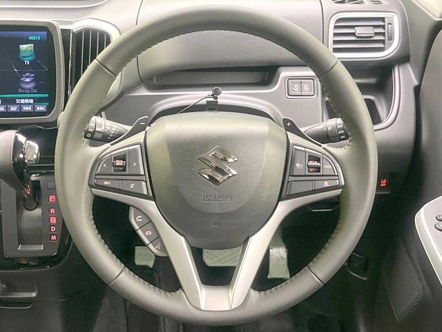 ソリオバンディット ハイブリッドMV 禁煙車 両側電動ドア SDナビ 全周囲カメラ 衝突被害軽減システム レーダークルーズ シートヒーター ドラレコ コーナーセンサー スマートキー LEDヘッド ビルトインETC 車線逸脱警報(11枚目)