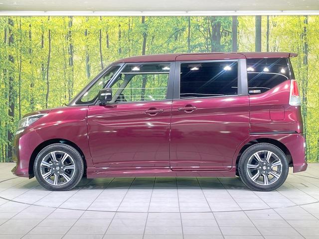 ソリオバンディット ハイブリッドMV 禁煙車 両側電動ドア SDナビ 全周囲カメラ 衝突被害軽減システム レーダークルーズ シートヒーター ドラレコ コーナーセンサー スマートキー LEDヘッド ビルトインETC 車線逸脱警報(35枚目)