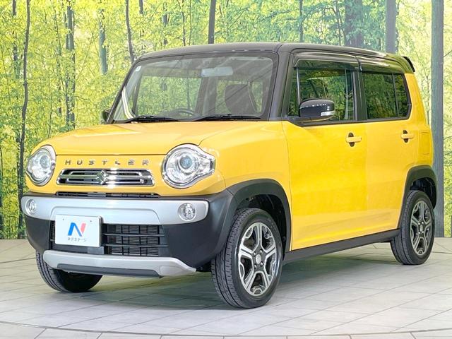 ハスラー Xターボ SDナビ 衝突被害軽減システム HIDヘッド ETC オートライト オートエアコン 純正15インチアルミ Bluetooth CD DVD再生 フルセグ(51枚目)