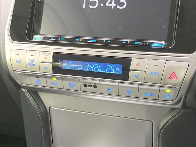 ランドクルーザープラド TX Lパッケージ マットブラックエディション 禁煙車 サンルーフ 9型ナビ バックカメラ 衝突被害軽減システム レーダークルーズ レザーシート 前席シートエアコン ドラレコ コーナーセンサー LEDヘッド ルーフレール ビルトインETC(44枚目)