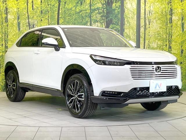 ヴェゼル e:HEV Z 登録済未使用車 全周囲カメラ 衝突被害軽減システム レーダークルーズ 電動リアゲート ハーフレザーシート コーナーセンサー スマートキー LEDヘッド ETC2.0 車線逸脱警報 ワンオーナー(15枚目)