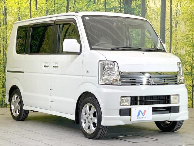 エブリイワゴン PZターボスペシャル 禁煙車 4WD 両側電動ドア SDナビ シートヒーター HIDヘッド ETC オートエアコン 純正14インチアルミ Bluetooth CD DVD再生 地デジ HIDフォグ(16枚目)