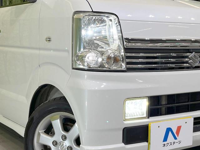 エブリイワゴン PZターボスペシャル 禁煙車 4WD 両側電動ドア SDナビ シートヒーター HIDヘッド ETC オートエアコン 純正14インチアルミ Bluetooth CD DVD再生 地デジ HIDフォグ(48枚目)
