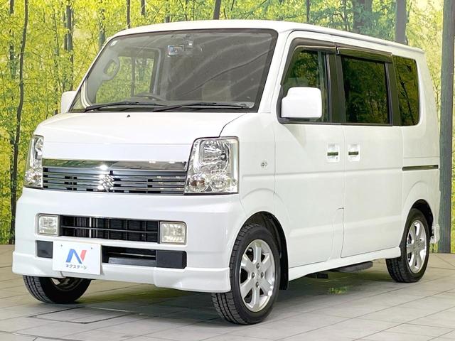 エブリイワゴン PZターボスペシャル 禁煙車 4WD 両側電動ドア SDナビ シートヒーター HIDヘッド ETC オートエアコン 純正14インチアルミ Bluetooth CD DVD再生 地デジ HIDフォグ(51枚目)