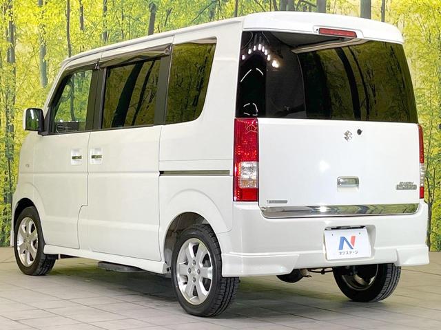 エブリイワゴン PZターボスペシャル 禁煙車 4WD 両側電動ドア SDナビ シートヒーター HIDヘッド ETC オートエアコン 純正14インチアルミ Bluetooth CD DVD再生 地デジ HIDフォグ(54枚目)