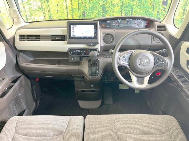 N-BOX L 禁煙車 電動スライドドア 純正SDナビ バックカメラ 衝突被害軽減システム レーダークルーズ コーナーセンサー スマートキー LEDヘッド ビルトインETC 車線逸脱警報 オートライト(2枚目)