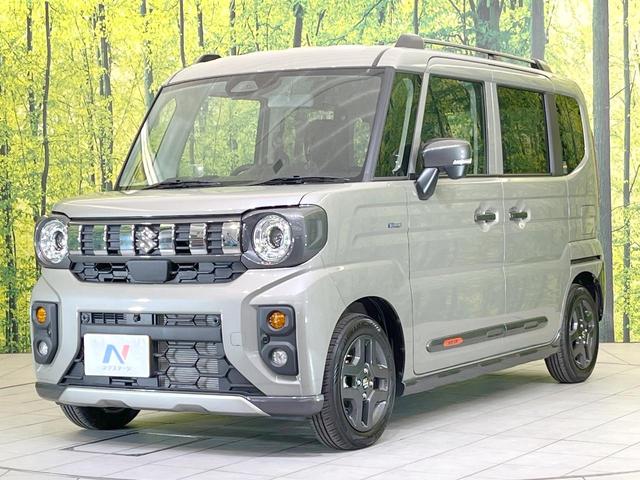 スペーシアギア ハイブリッドXZ 届出済未使用車 両側電動ドア 全周囲カメラ 衝突被害軽減システム レーダークルーズ コーナーセンサー スマートキー LEDヘッド 車線逸脱警報 オートライト オートエアコン Bluetooth(21枚目)