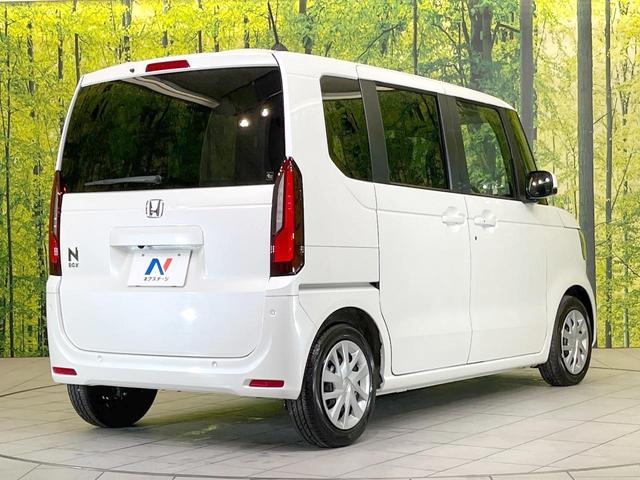 N-BOX ベースグレード 電動スライドドア バックカメラ 衝突被害軽減システム レーダークルーズ コーナーセンサー スマートキー LEDヘッド オートライト オートエアコン CD(17枚目)