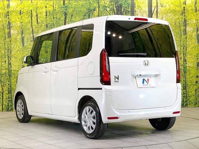 N-BOX ベースグレード 電動スライドドア バックカメラ 衝突被害軽減システム レーダークルーズ コーナーセンサー スマートキー LEDヘッド オートライト オートエアコン CD(24枚目)