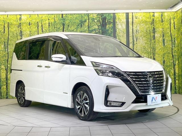 セレナ ハイウェイスターV 両側電動ドア 純正SDナビ 全周囲カメラ 衝突被害軽減システム レーダークルーズ 禁煙車 コーナーセンサー スマートキー LEDヘッド ビルトインETC 車線逸脱警報 オートライト オートエアコン(22枚目)