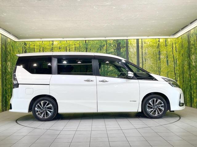 セレナ ハイウェイスターV 両側電動ドア 純正SDナビ 全周囲カメラ 衝突被害軽減システム レーダークルーズ 禁煙車 コーナーセンサー スマートキー LEDヘッド ビルトインETC 車線逸脱警報 オートライト オートエアコン(23枚目)