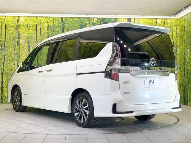 セレナ ハイウェイスターV 両側電動ドア 純正SDナビ 全周囲カメラ 衝突被害軽減システム レーダークルーズ 禁煙車 コーナーセンサー スマートキー LEDヘッド ビルトインETC 車線逸脱警報 オートライト オートエアコン(24枚目)