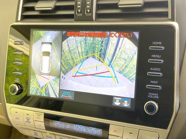 ランドクルーザープラド ＴＸ　Ｌパッケージ　マットブラックエディション　４ＷＤ　７人乗り　サンルーフ　ＨＤＤナビ　全周囲カメラ　衝突被害軽減システム　レーダークルーズ　禁煙車　レザーシート　ドラレコ　コーナーセンサー　スマートキー　ＬＥＤヘッド　ルーフレール（4枚目）