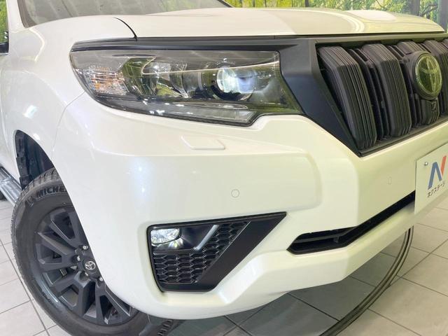 ランドクルーザープラド ＴＸ　Ｌパッケージ　マットブラックエディション　４ＷＤ　７人乗り　サンルーフ　ＨＤＤナビ　全周囲カメラ　衝突被害軽減システム　レーダークルーズ　禁煙車　レザーシート　ドラレコ　コーナーセンサー　スマートキー　ＬＥＤヘッド　ルーフレール（12枚目）