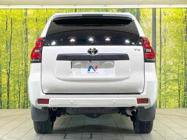 ランドクルーザープラド ＴＸ　Ｌパッケージ　マットブラックエディション　４ＷＤ　７人乗り　サンルーフ　ＨＤＤナビ　全周囲カメラ　衝突被害軽減システム　レーダークルーズ　禁煙車　レザーシート　ドラレコ　コーナーセンサー　スマートキー　ＬＥＤヘッド　ルーフレール（15枚目）