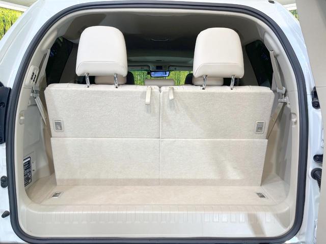 ランドクルーザープラド ＴＸ　Ｌパッケージ　マットブラックエディション　４ＷＤ　７人乗り　サンルーフ　ＨＤＤナビ　全周囲カメラ　衝突被害軽減システム　レーダークルーズ　禁煙車　レザーシート　ドラレコ　コーナーセンサー　スマートキー　ＬＥＤヘッド　ルーフレール（31枚目）