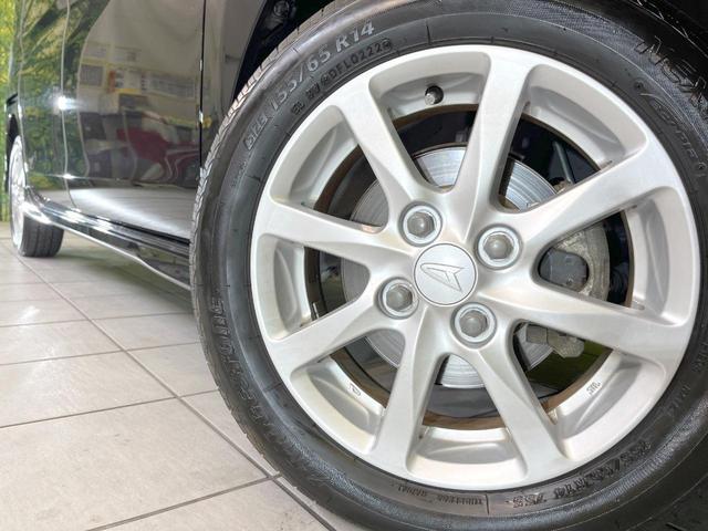 【純正１４インチアルミホイール】外観にマッチした純正アルミホイールを装着しております。各種社外アルミホイールや、スタッドレスタイヤも取扱いしております。是非ご相談ください♪