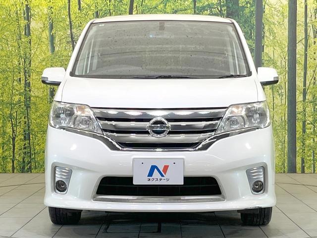 セレナ ハイウェイスター Vセレクション 禁煙車 SDナビ バックカメラ スマートキー HIDヘッド ビルトインETC クルコン オートライト オートエアコン 純正16インチアルミ Bluetooth CD DVD再生 フルセグ(14枚目)