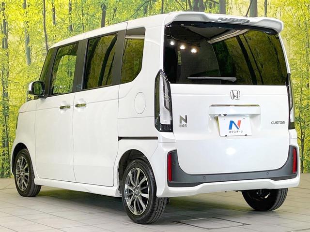 Ｎ－ＢＯＸカスタム ベースグレード　禁煙車　電動スライドドア　バックカメラ　衝突被害軽減システム　レーダークルーズ　コーナーセンサー　スマートキー　ＬＥＤヘッド　オートハイビーム　車線逸脱警報　オートライト　オートエアコン（60枚目）