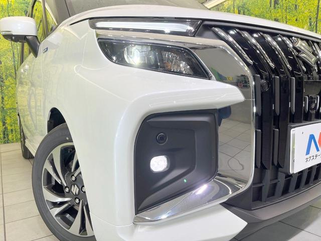 ソリオバンディット ハイブリッドＭＶ　メーカーナビ　　全周囲カメラ　両側電動ドア　衝突被害軽減システム　レーダークルーズ　コーナーセンサー　スマートキー　ＬＥＤヘッド　純正１５インチアルミ　オートハイビーム　車線逸脱警報　オートライト（12枚目）