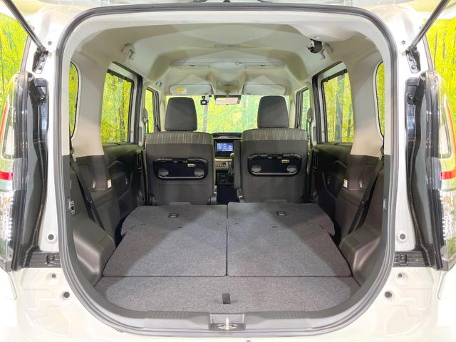 ラゲッジルームは、大容量のスペースを確保。普段のお買い物からレジャーまで、幅広く活躍してくれます！また、リアシートを倒すことでバリエーション豊かにお使いいただけます。