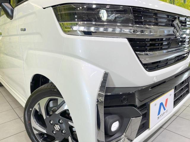 スペーシアカスタム ハイブリッドＸＳ　届出済未使用車　両側電動ドア　レーダークルーズ　ハーフレザーシート　コーナーセンサー　スマートキー　ＬＥＤヘッド　純正１５インチアルミ　オートライト　オートエアコン　ＬＥＤフォグ（12枚目）