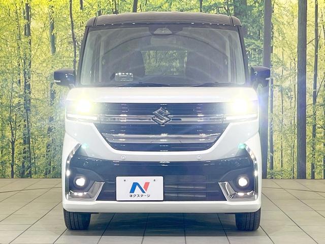 スペーシアカスタム ハイブリッドＸＳ　届出済未使用車　両側電動ドア　レーダークルーズ　ハーフレザーシート　コーナーセンサー　スマートキー　ＬＥＤヘッド　純正１５インチアルミ　オートライト　オートエアコン　ＬＥＤフォグ（26枚目）
