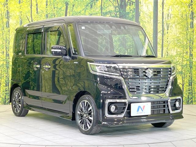 スペーシアカスタム ハイブリッドＸＳ　両側電動ドア　ＳＤナビ　バックカメラ　衝突被害軽減システム　レーダークルーズ　禁煙車　ハーフレザーシート　シートヒーター　ドラレコ　コーナーセンサー　スマートキー　ＬＥＤヘッド　ビルトインＥＴＣ（16枚目）