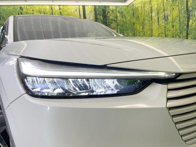 ヴェゼル ｅ：ＨＥＶ　Ｚ　純正９型ナビ　バックカメラ　衝突被害軽減システム　禁煙車　電動リアゲート　ハーフレザーシート　コーナーセンサー　ＬＥＤヘッド　ビルトインＥＴＣ　純正１８インチアルミ　車線逸脱警報　オートライト（37枚目）