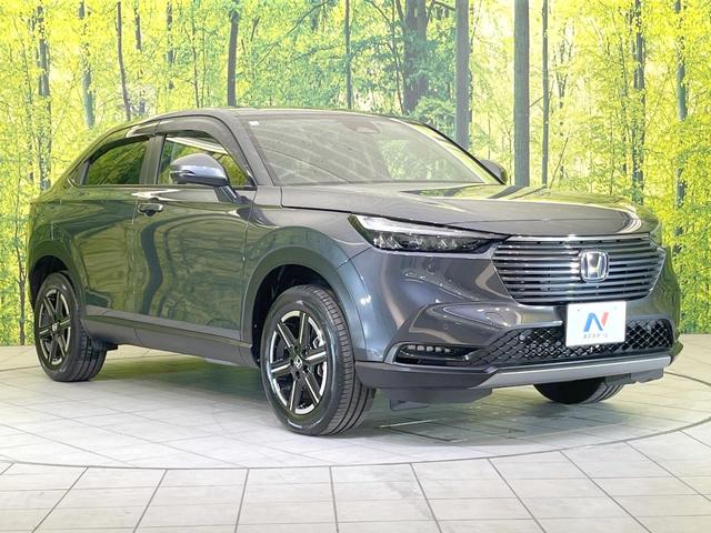 ヴェゼル ｅ：ＨＥＶ　Ｘ　禁煙車　純正９インチナビ　バックモニター　ＥＴＣ　ドライブレコーダー　レーダークルーズコントロール　ＬＥＤヘッド　クリアランスソナー　レーンアシスト　衝突被害軽減システム　オートエアコン　オートライト（16枚目）