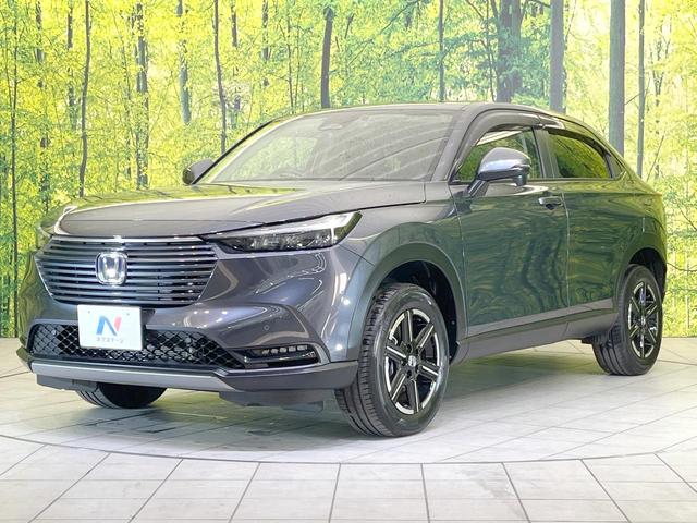 ヴェゼル ｅ：ＨＥＶ　Ｘ　禁煙車　純正９インチナビ　バックモニター　ＥＴＣ　ドライブレコーダー　レーダークルーズコントロール　ＬＥＤヘッド　クリアランスソナー　レーンアシスト　衝突被害軽減システム　オートエアコン　オートライト（25枚目）