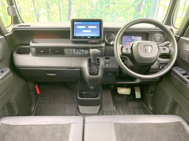 Ｎ－ＢＯＸカスタム ターボ　禁煙車　ターボ　両側電動ドア　バックカメラ　衝突被害軽減システム　ハーフレザーシート　ドラレコ　コーナーセンサー　スマートキー　ＬＥＤヘッド　ビルトインＥＴＣ　純正１５インチアルミ　オートハイビーム（2枚目）