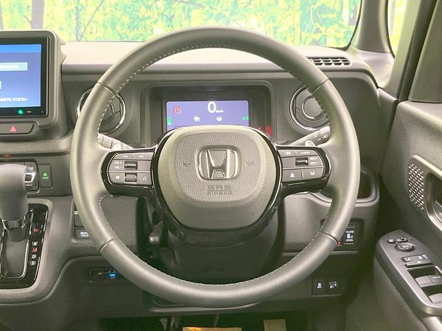 Ｎ－ＢＯＸカスタム ターボ　禁煙車　ターボ　両側電動ドア　バックカメラ　衝突被害軽減システム　ハーフレザーシート　ドラレコ　コーナーセンサー　スマートキー　ＬＥＤヘッド　ビルトインＥＴＣ　純正１５インチアルミ　オートハイビーム（9枚目）