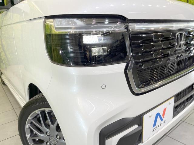 Ｎ－ＢＯＸカスタム ターボ　禁煙車　ターボ　両側電動ドア　バックカメラ　衝突被害軽減システム　ハーフレザーシート　ドラレコ　コーナーセンサー　スマートキー　ＬＥＤヘッド　ビルトインＥＴＣ　純正１５インチアルミ　オートハイビーム（11枚目）