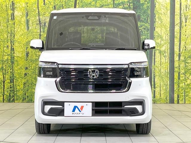 Ｎ－ＢＯＸカスタム ターボ　禁煙車　ターボ　両側電動ドア　バックカメラ　衝突被害軽減システム　ハーフレザーシート　ドラレコ　コーナーセンサー　スマートキー　ＬＥＤヘッド　ビルトインＥＴＣ　純正１５インチアルミ　オートハイビーム（13枚目）