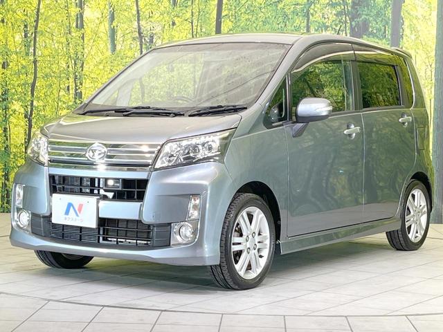 ムーヴ カスタム　ＲＳ　ＳＡ　ターボ　衝突被害軽減システム　禁煙車　スマートキー　ＨＩＤヘッド　ＥＴＣ　純正１５インチアルミ　オートライト　オートエアコン　ＣＤ（14枚目）